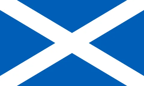 st. andrew's cross: a white saltire on a blue background, also called the Cross of St. Andrew. This pattern has been...