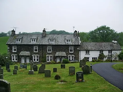 far sawrey: a small village in Claife parish, Westmorland and Furness, Cumbria, England, previously in South...