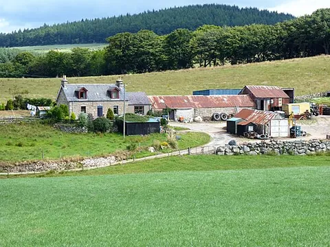 farmstead: the main building of a farm