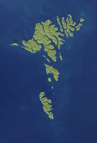 faroe islands: an archipelago and self-governing autonomous territory of Denmark, in the North Atlantic Ocean...