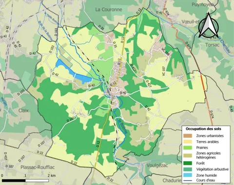 mouthiers-sur-boëme: a commune in Charente department, Nouvelle-Aquitaine, France