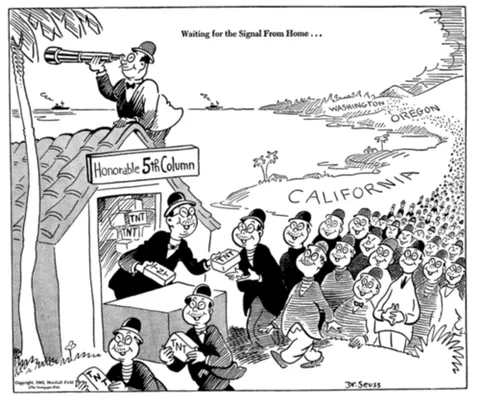 fifth column: a group of people which clandestinely undermines a larger group, such as a nation, to which it is...