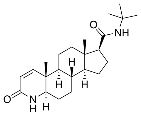 finasteride: a medication used to treat male pattern baldness and benign prostatic hyperplasia in males