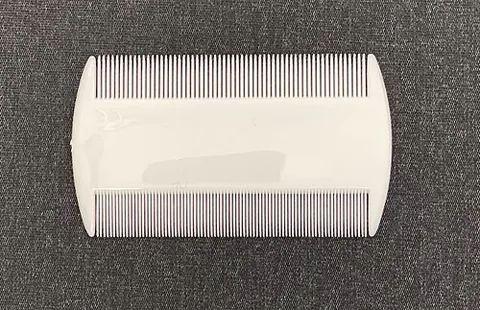 fine-tooth comb: a comb with fine, closely spaced teeth, especially one used for removing head lice and their nits...