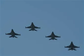 finger-four: a flight formation used by fighter aircraft. It consists of four aircraft, and four such formations...