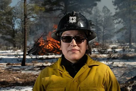 firewoman: a female firefighter