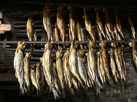fishify: to change (flesh) to fish; to transform into a fish