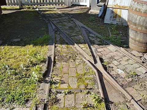 flangeway: an early type of railway that used flanged rails rather than flanged wheels