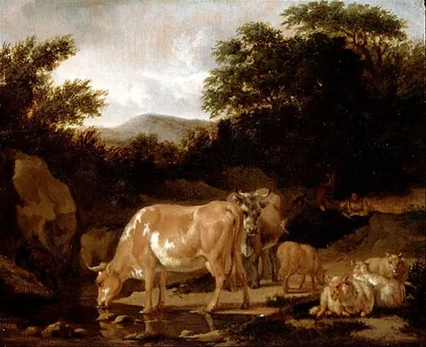 flerd: a mixed group of ruminants, such as sheep and cattle