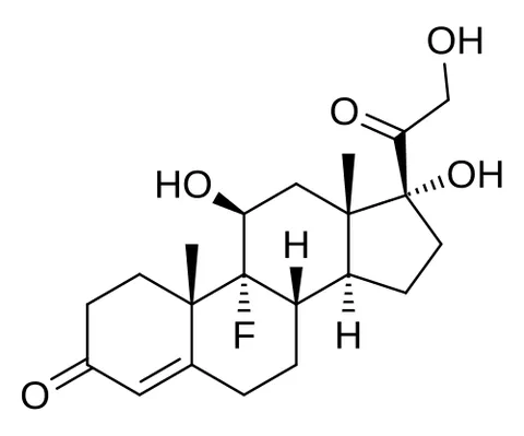 fludrocortisone: a potent mineralocorticoid drug that is derived from hydrocortisone, possesses some glucocorticoid...