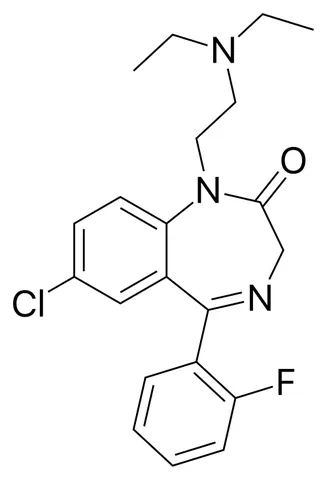 flurazepam: a benzodiazepine (trademark Dalmane) that is closely related structurally to diazepam and is used...