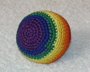 footbag: a small beanbag or sandbag used as a ball in a number of sports and games. It is typically...