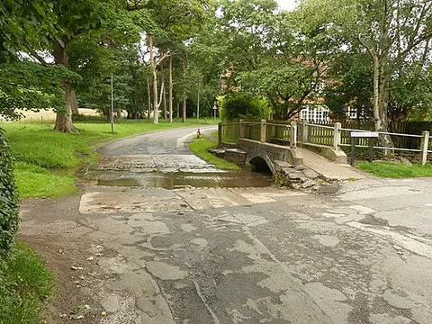 ford: a location where a stream is shallow and the bottom has good footing, making it possible to cross...