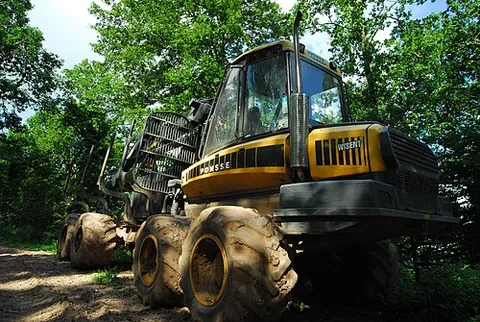 forest machine: a machine used for logging or various other forestry purposes