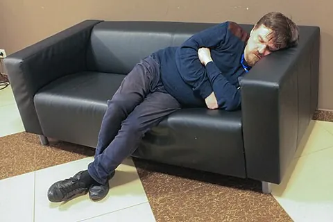 forty winks: a short sleep, especially when taken during the day; a nap