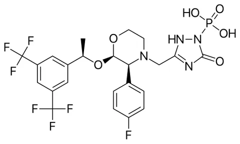 fosaprepitant: a prodrug of aprepitant, administered intravenously as an antiemetic