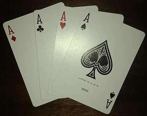 four of a kind: four cards of the same rank