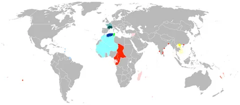 free france: the French government in exile headed by Charles de Gaulle from June 1940 to August 1944 during...