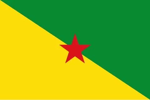 french guiana: an overseas department and administrative region of France in South America. Official name:...