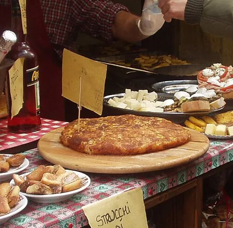 frico: a traditional Friulian cheese dish in which cheese is shredded and then pan-fried