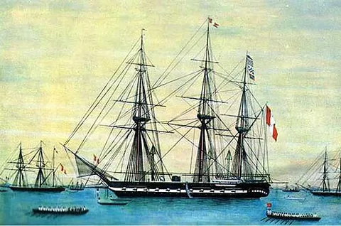 frigate: a sailing warship (of any size) built for speed and maneuverability; typically without raised...