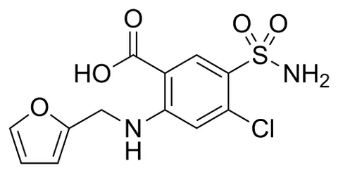 furosemide: a diuretic (trademark Lasix) used in the treatment of congestive heart failure and edema