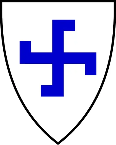 fylfot: a swastika, especially one with the arms bent in an anticlockwise direction