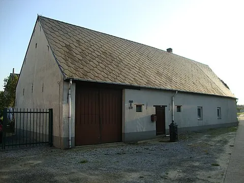 gable roof: a single-ridge roof that terminates at gable ends