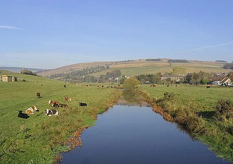 gala water: a river in the Scottish Borders council area, Scotland, which joins the Tweed near Galashiels