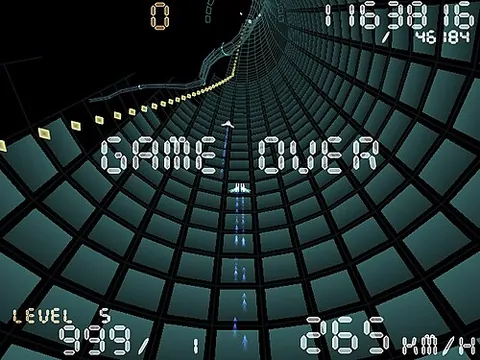 game over: a message signaling that the game has ended, usually because the player failed (for example by...