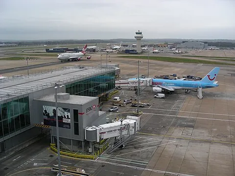 gatwick: an airport in Crawley borough, West Sussex, England, approximately halfway between London and...