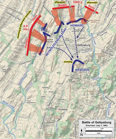 gettysburg: a village in Adams Township, Darke County, Ohio