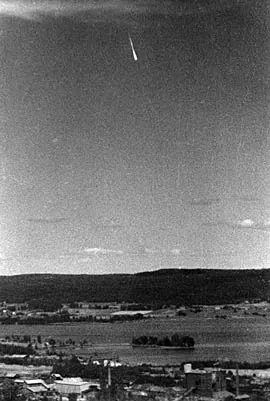 ghost rocket: any of the rocket- or missile-shaped unidentified flying objects sighted in 1946, mostly in Sweden...