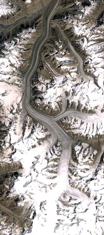 glaciology: the study of ice and its effect on the landscape, especially the study of glaciers