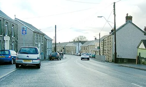 glanamman: a village and ward in Cwmamman community, Carmarthenshire, Wales (OS grid ref SN6713)
