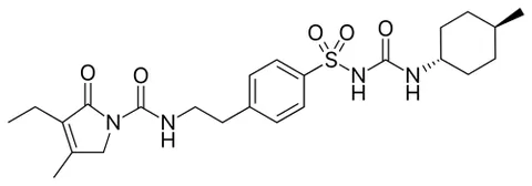 glimepiride: a sulfonylurea antidiabetic drug