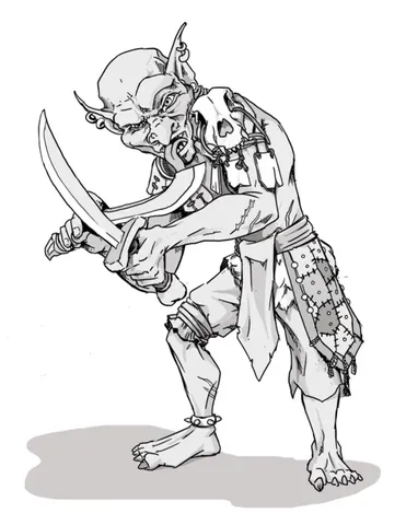 goblin: traditionally, a supernatural being of folklore, typically small and grotesque or misshapen, that...