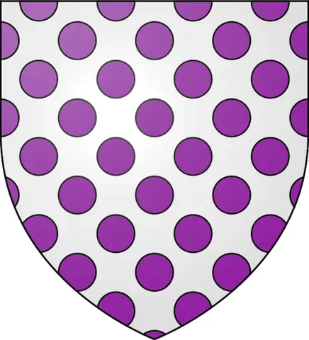 golpy: semé (strewn) with golpes (roundels purpure)