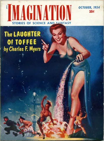 good girl art: a style of titillating comic artwork of the mid-20th century, featuring attractive young women...