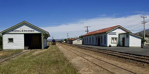 goods shed: a building in a railway goods yard for the storage of goods before or after transport by train,...