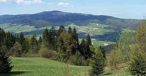gorce mountains: a mountain range in Poland