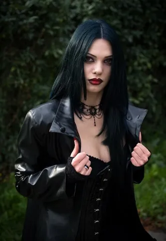 goth: a punk-derived subculture of people who predominantly dress in black, associated with mournful...