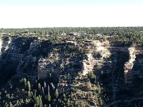 grand canyon village: a census-designated place on the south rim of the canyon, in Coconino County, Arizona, United States