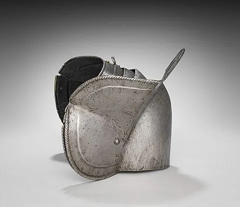grand guard: a piece of plate armor protecting one shoulder, side of the chest, and side of the neck (typically...
