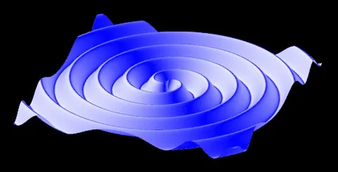 gravitational wave: a fluctuation in spacetime caused by accelerating mass, which propagates as a wave at the speed of...