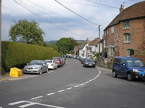 great cheverell: a village in Cheverell Magna parish, Wiltshire, England (OS grid ref ST9854)