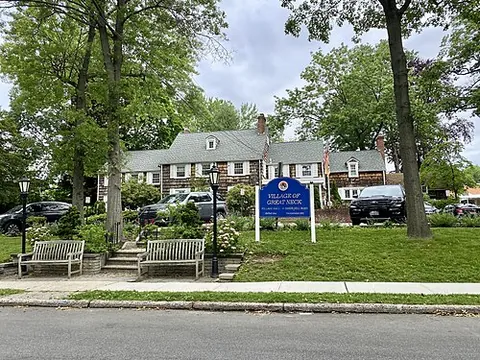 great neck: a peninsula and village in the town of North Hempstead, Nassau County, New York, United States
