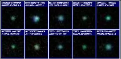 green pea galaxy: a type of galaxy, found in the local universe, that are active, undergoing high rates of star...