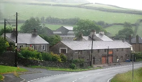 grizebeck: a small village in Kirkby Ireleth parish, Westmorland and Furness, Cumbria, England, previously in...