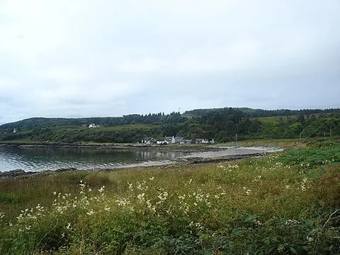 grogport: a small settlement on the east coast of Kintyre, Argyll and Bute council area, Scotland (OS grid...